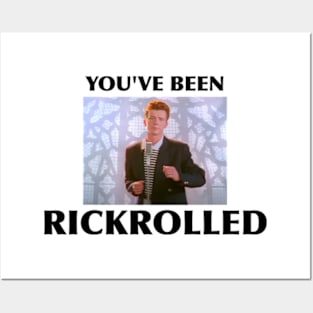 Rick Roll Posters and Art